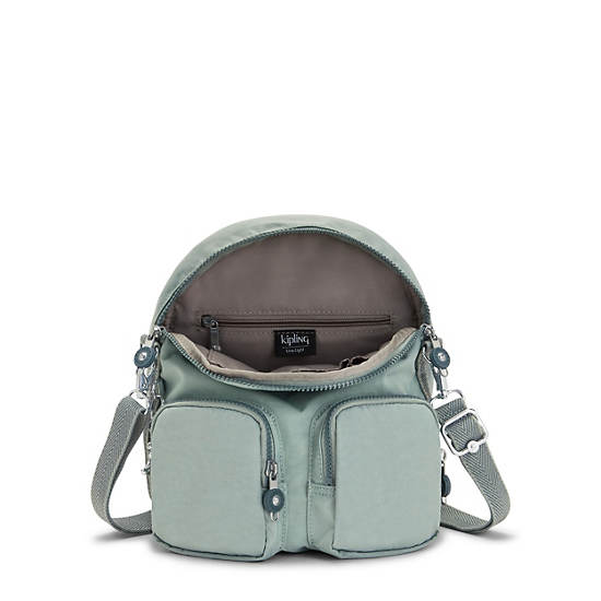 Kipling Firefly Up Convertible Rugzak Olijfgroen | NL 1639VR